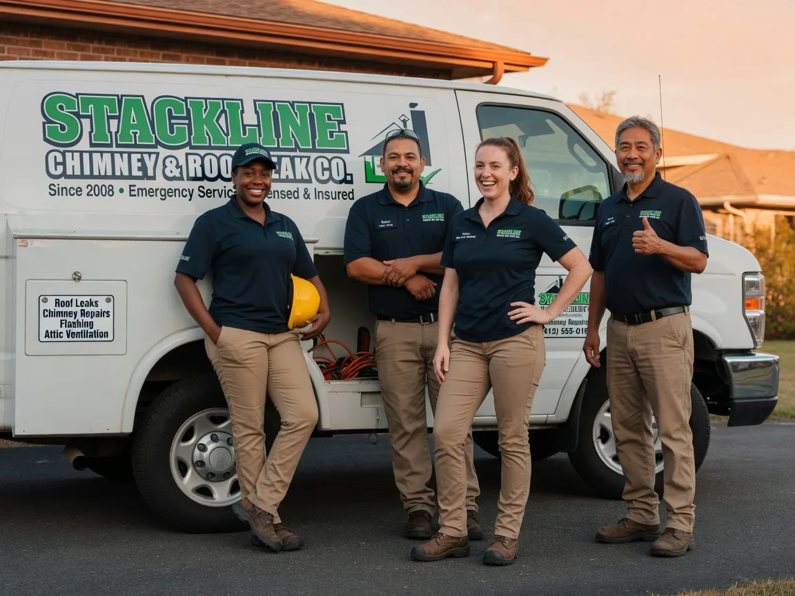 Chimney flashing repair company in Damascus, PA